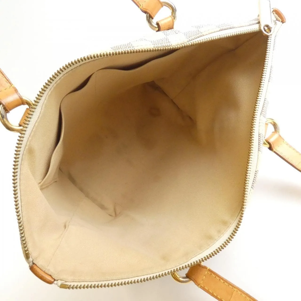 LOUIS VUITTON Totally N51261 Handbag Damier 黑色 Damier 中古品B - 縮圖 9