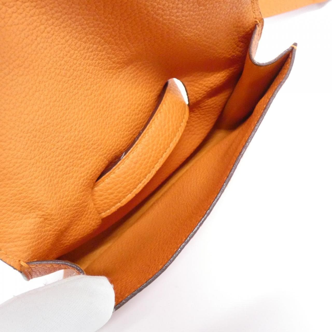 HERMES HERMÈS Belt Bag Togo Green Togo Leather - Thumbnail 6