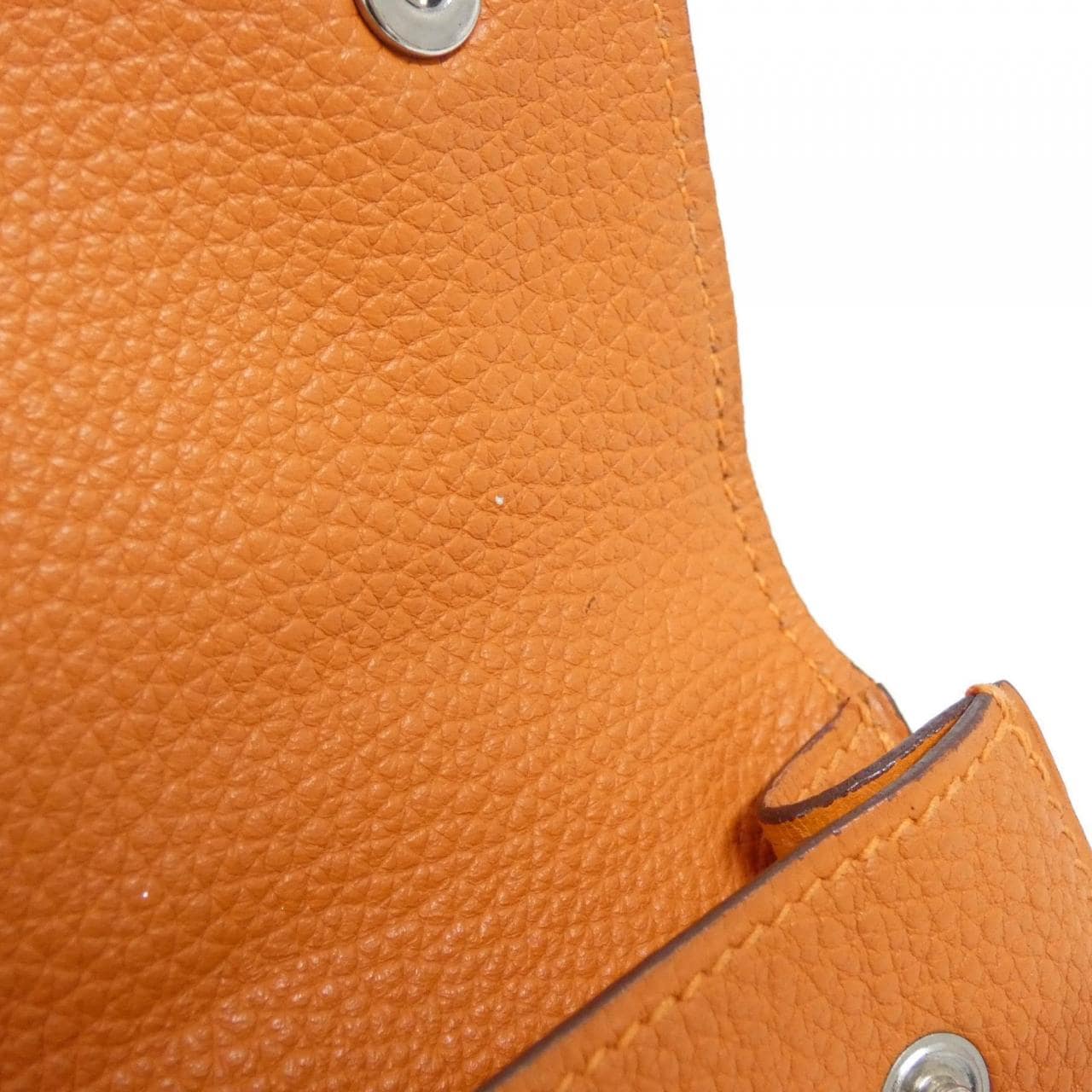 HERMES HERMÈS Belt Bag Togo Green Togo Leather - Thumbnail 7