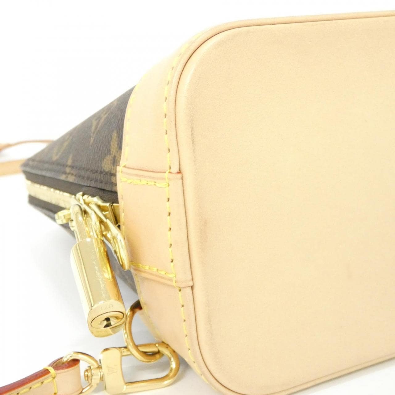 LOUIS VUITTON Alma M47132 Backpack Monogram 黑色 Monogram 中古品A - 縮圖 3