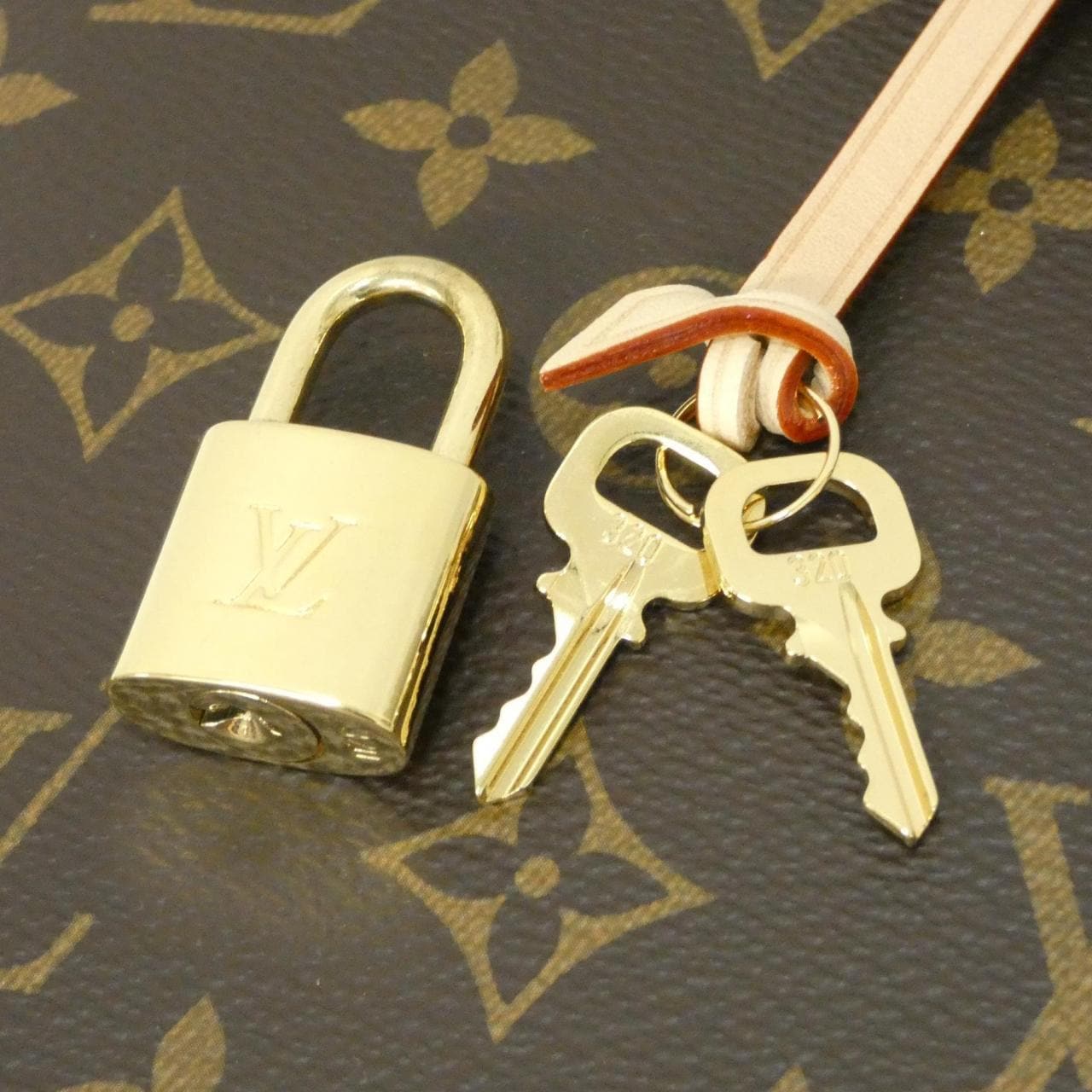 LOUIS VUITTON Alma M47132 Backpack Monogram 黑色 Monogram 中古品A - 縮圖 5