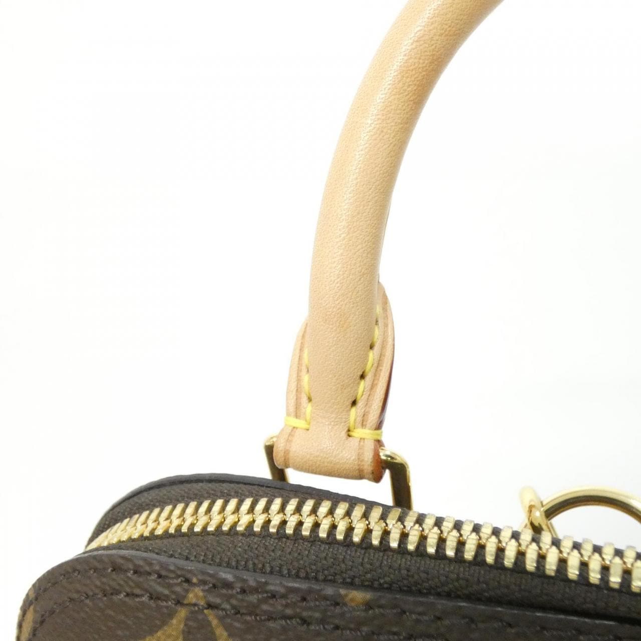 LOUIS VUITTON Alma M47132 Backpack Monogram 黑色 Monogram 中古品A - 縮圖 6