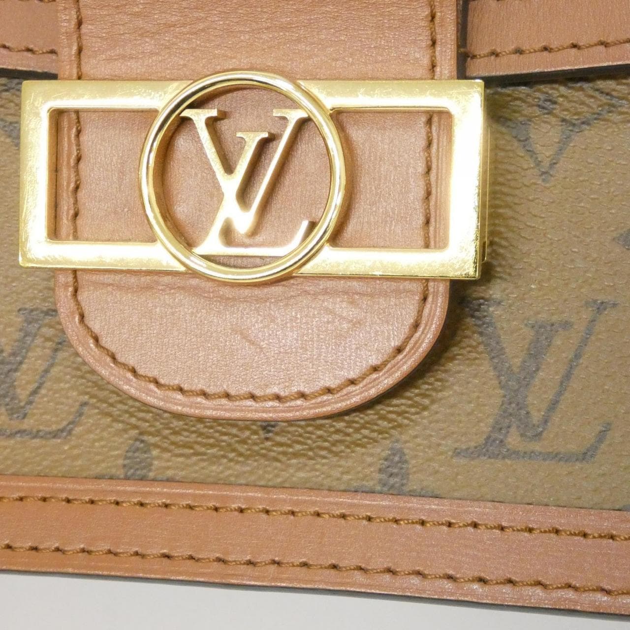 LOUIS VUITTON Dauphine M45958 Shoulder Bag Monogram Black Monogram - Thumbnail 4