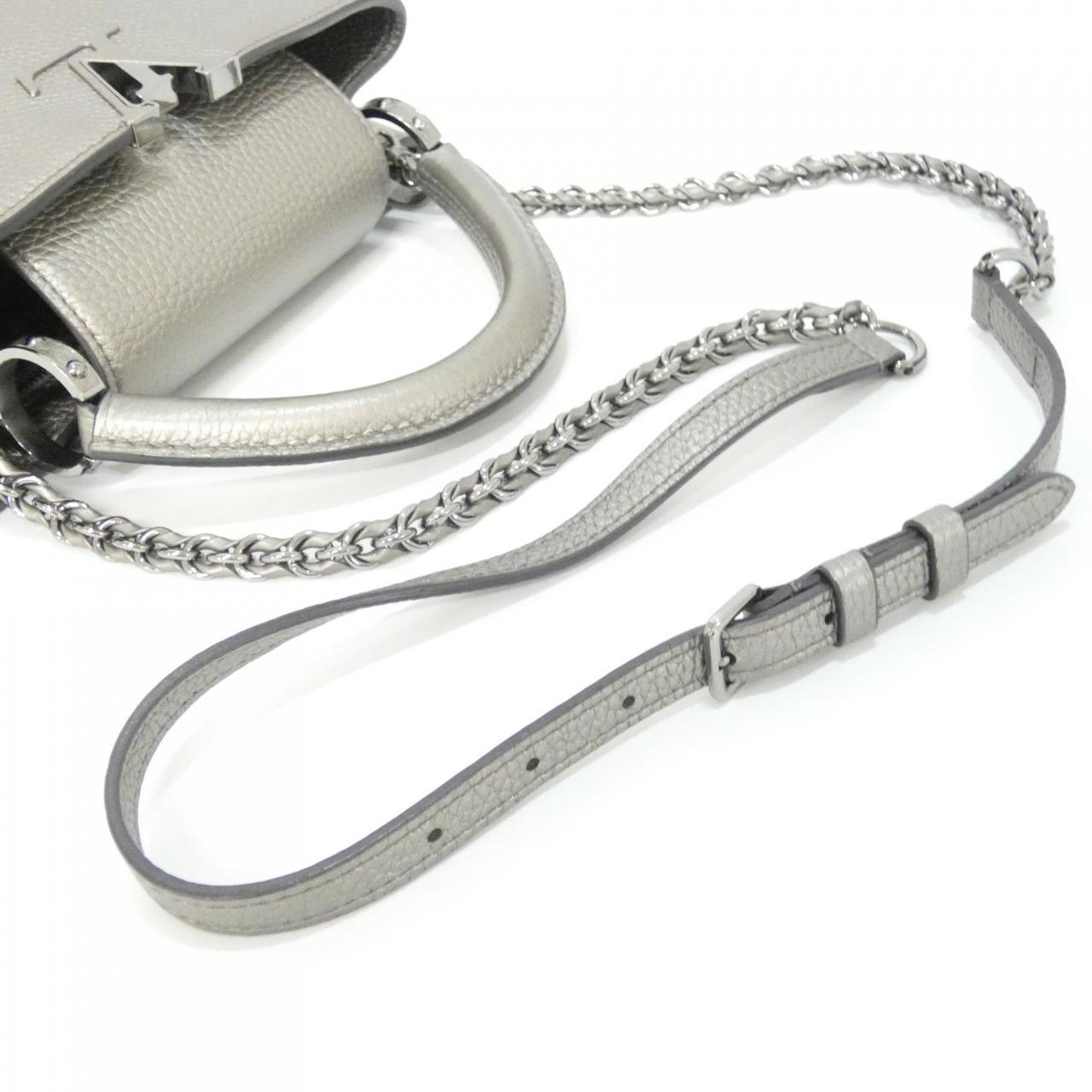 LOUIS VUITTON Capucines M21102 Bag Black Rank A - Thumbnail 6