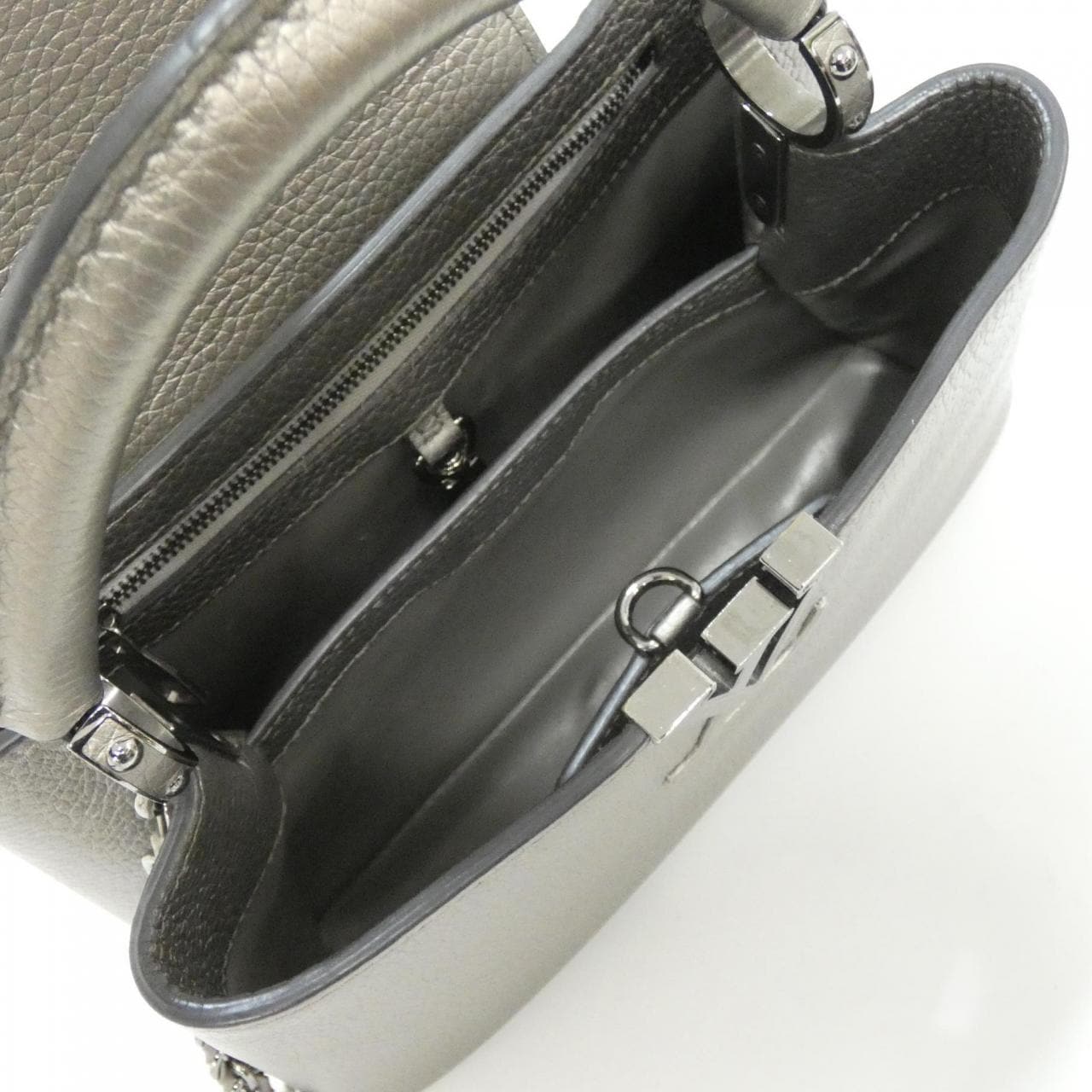 LOUIS VUITTON Capucines M21102 Bag Black Rank A - Thumbnail 7