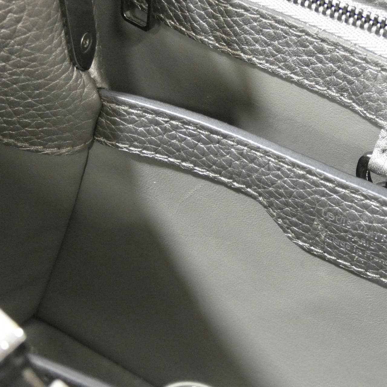 LOUIS VUITTON Capucines M21102 Bag Black Rank A - Thumbnail 8