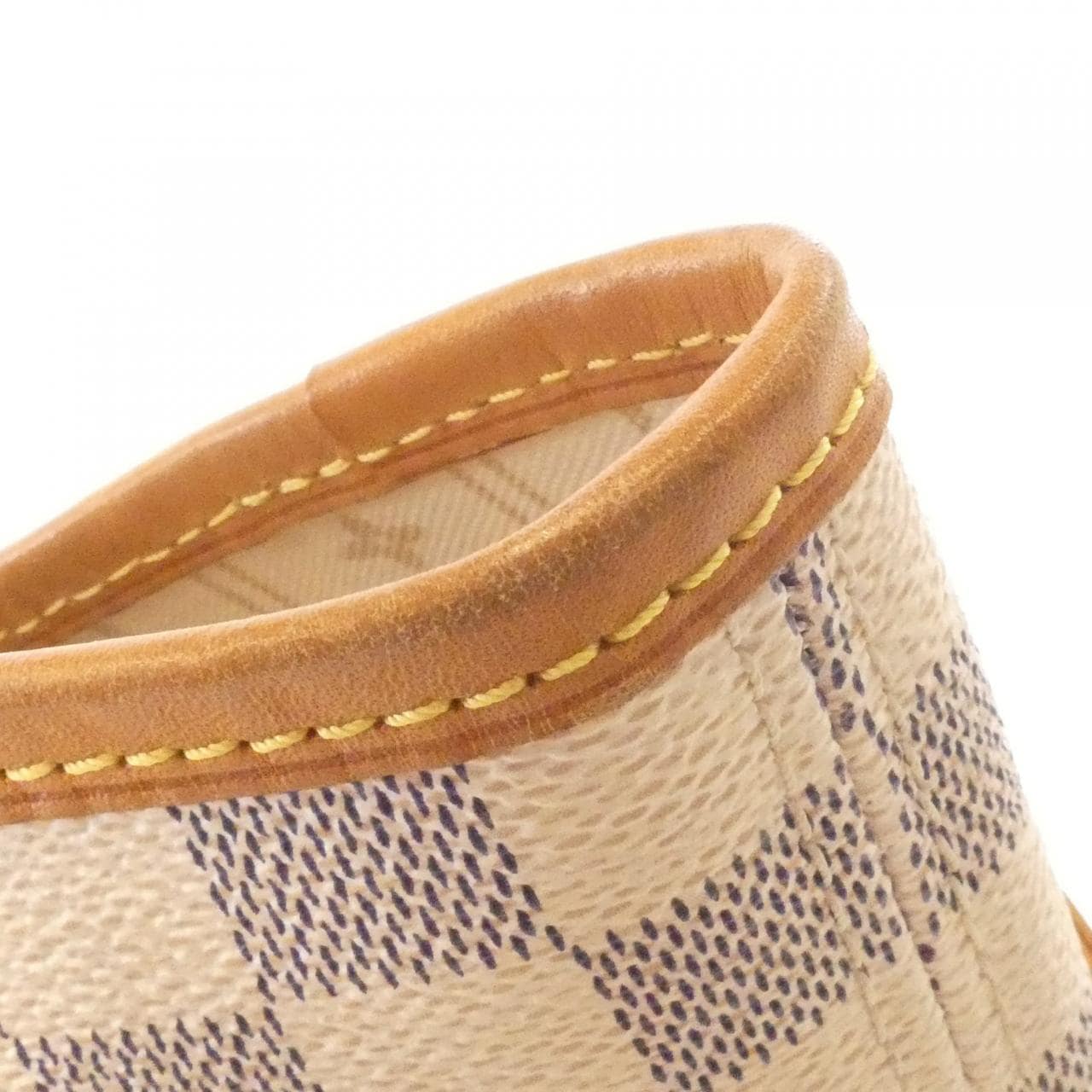 LOUIS VUITTON Neverfull N51107 Bag Damier 黑色 Damier 中古品B - 縮圖 3