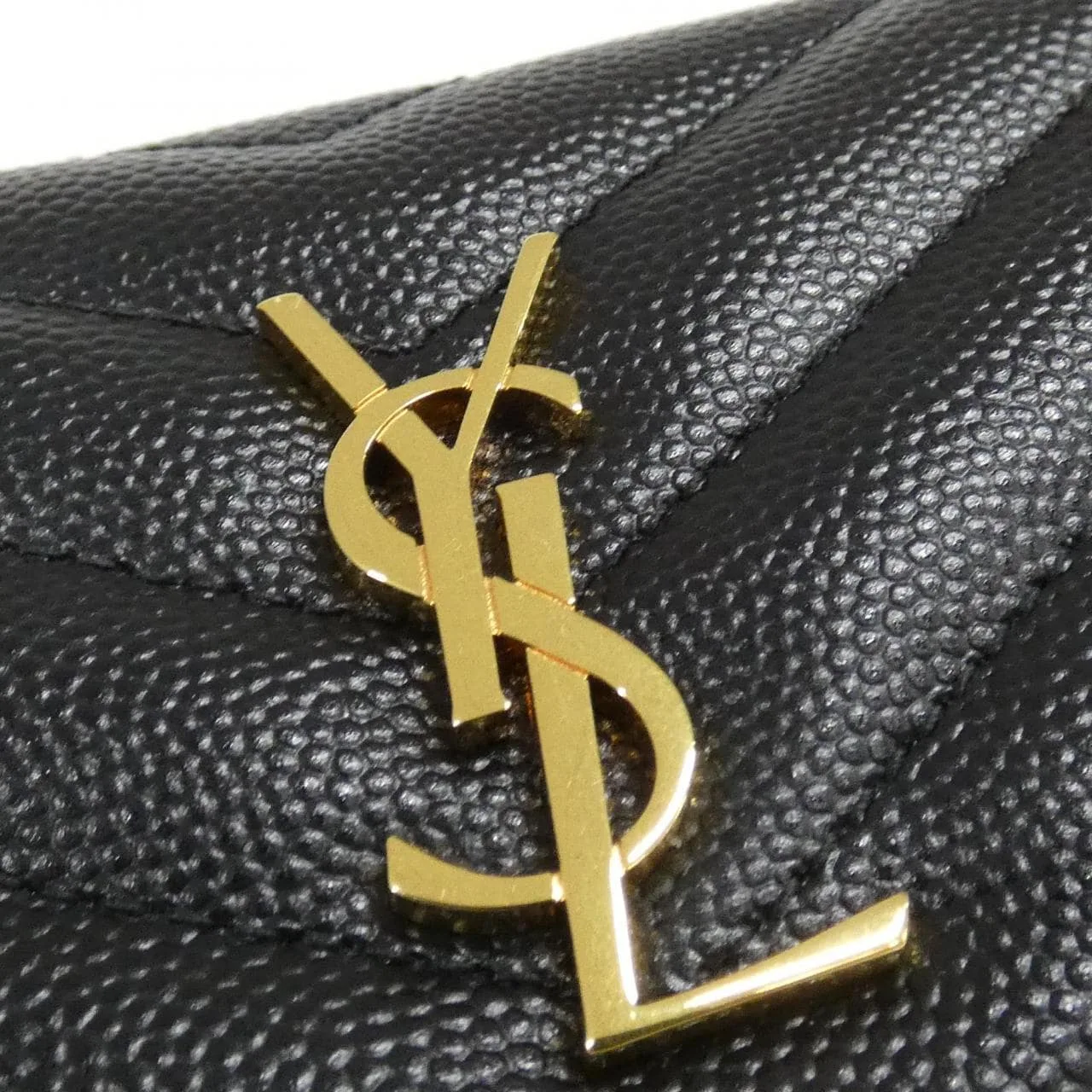 SAINT LAURENT 668290 BOWA1 Wallet Black Rank A - Thumbnail 4