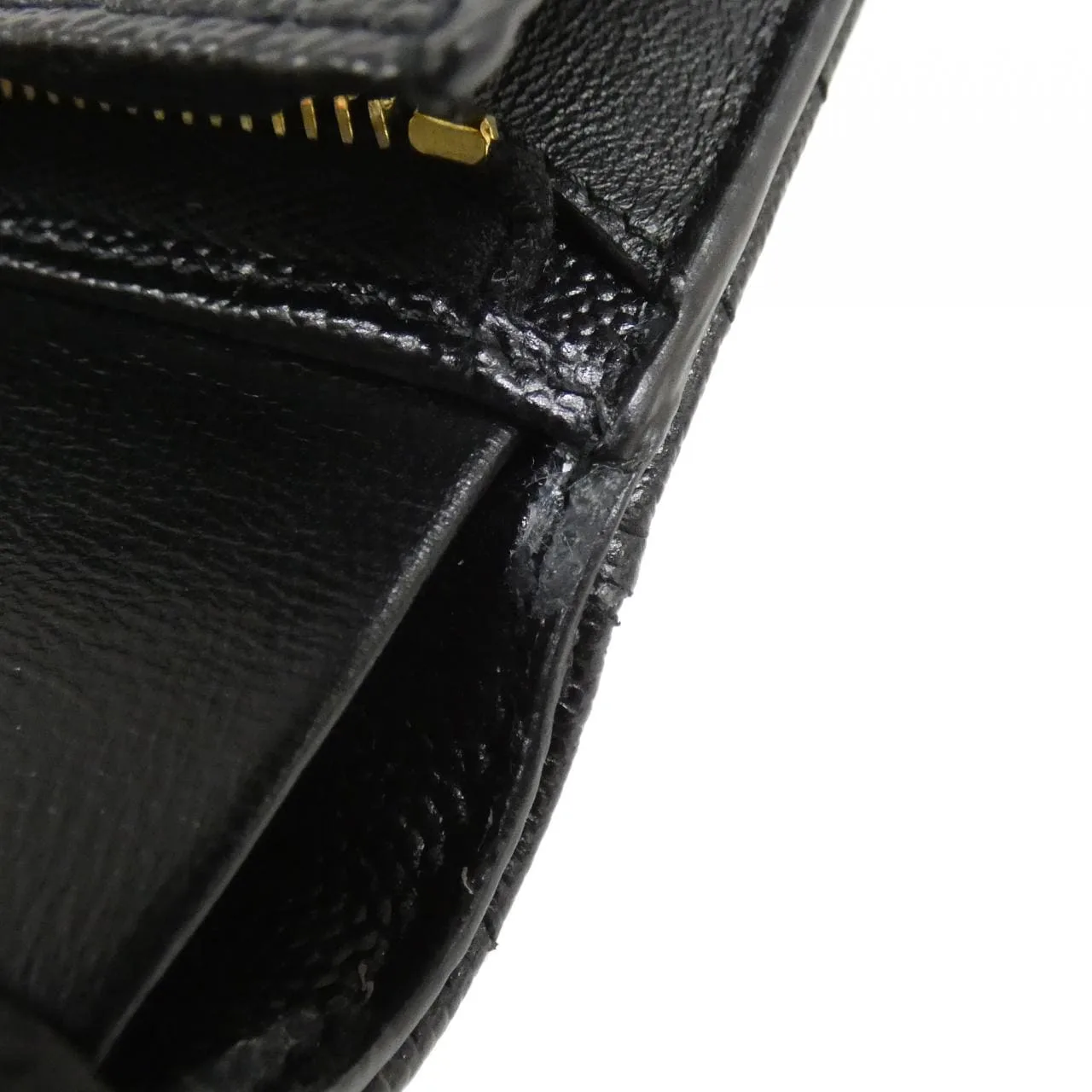 SAINT LAURENT 668290 BOWA1 Wallet Black Rank A - Thumbnail 7