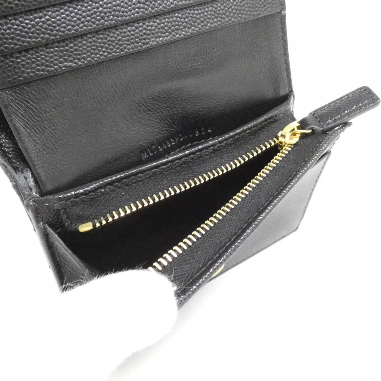 SAINT LAURENT 668290 BOWA1 Wallet Black Rank A - Thumbnail 8