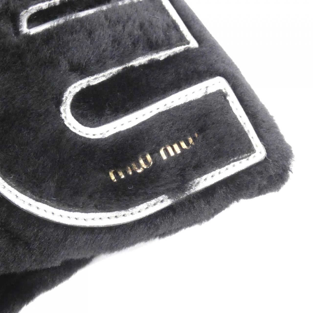 MIU MIU 5BF061 Bag 黑色 中古品A - 縮圖 4