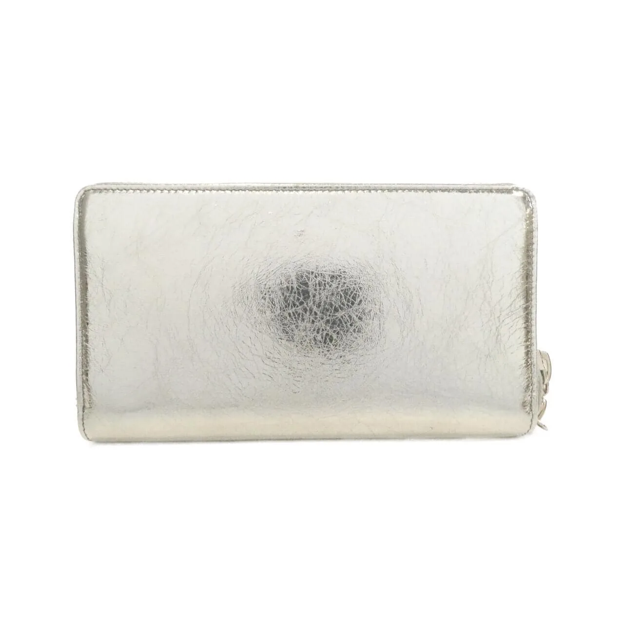 BALENCIAGA 381226 0XS1N Wallet Leather 黑色 皮革 中古品A - 縮圖 2