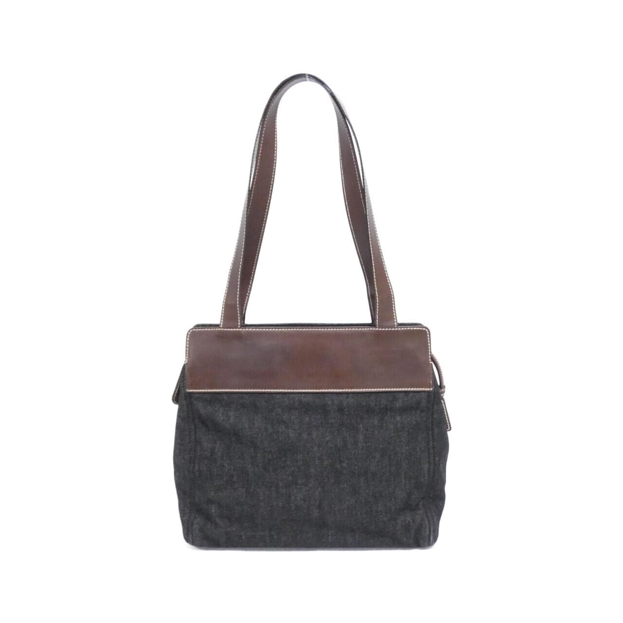 CHANEL 14620 Shoulder Denim Black Denim - Thumbnail 2