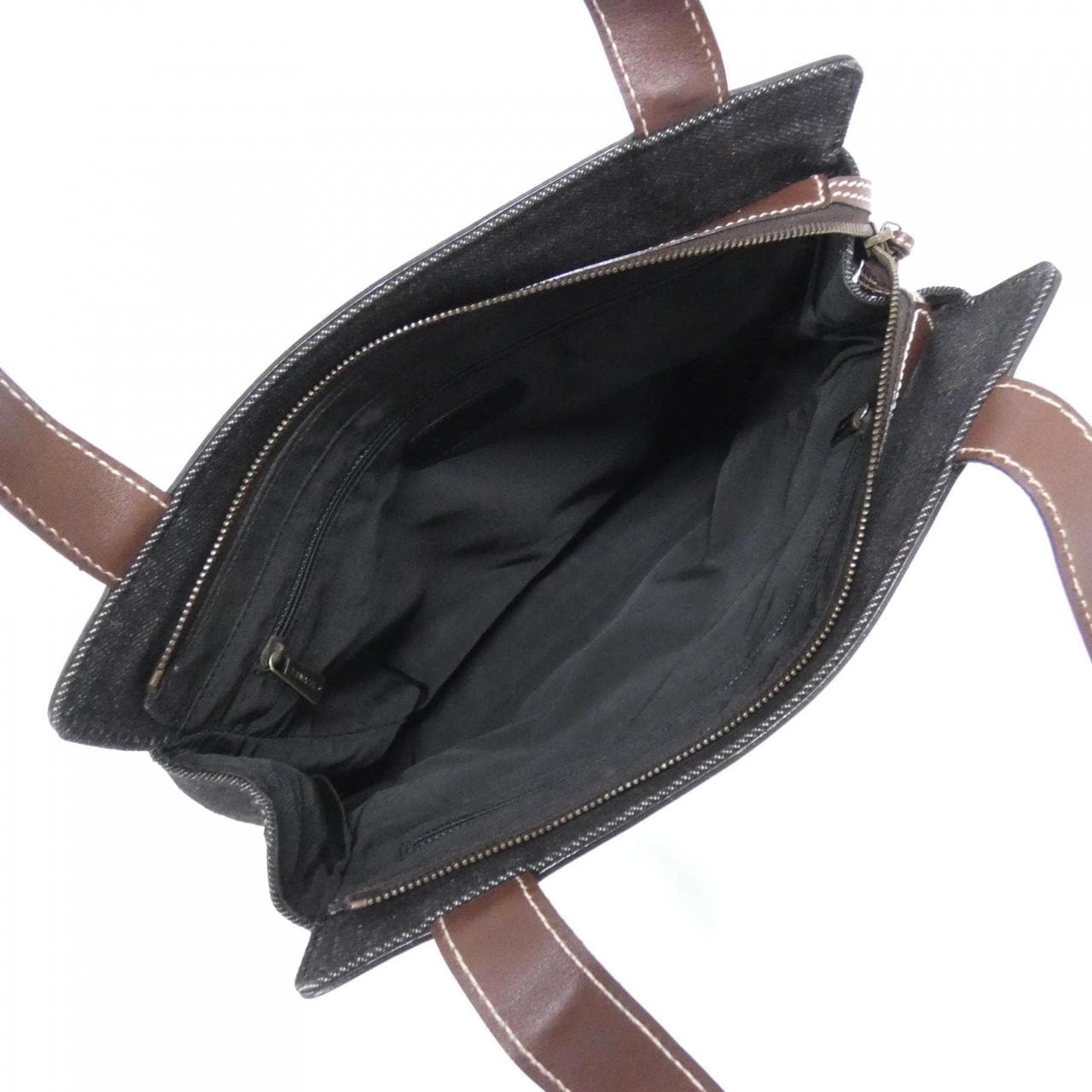 CHANEL 14620 Shoulder Denim Black Denim - Thumbnail 8