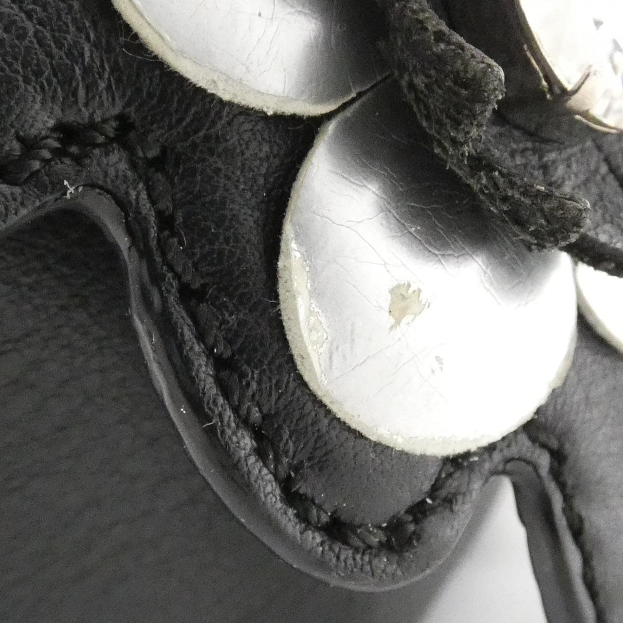 FENDI 8BZ038 7RL Backpack Leather 黑色 皮革 中古品A - 縮圖 6