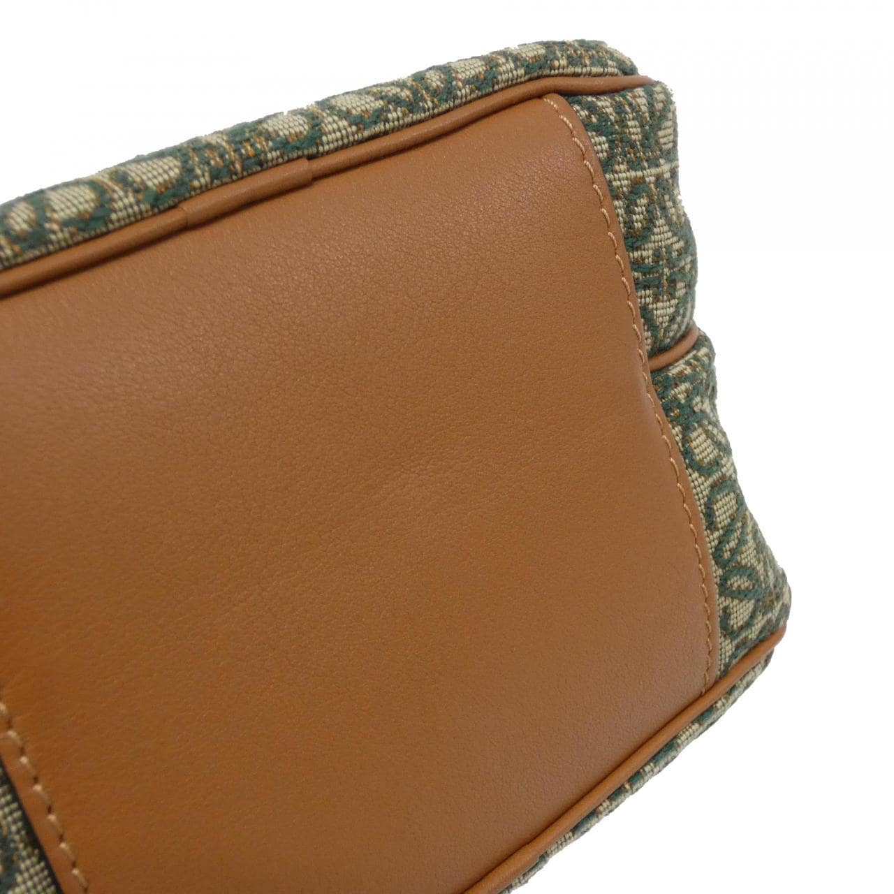 LOEWE B604Z80X01 Shoulder Bag Canvas 黑色 帆布 中古品A - 縮圖 4