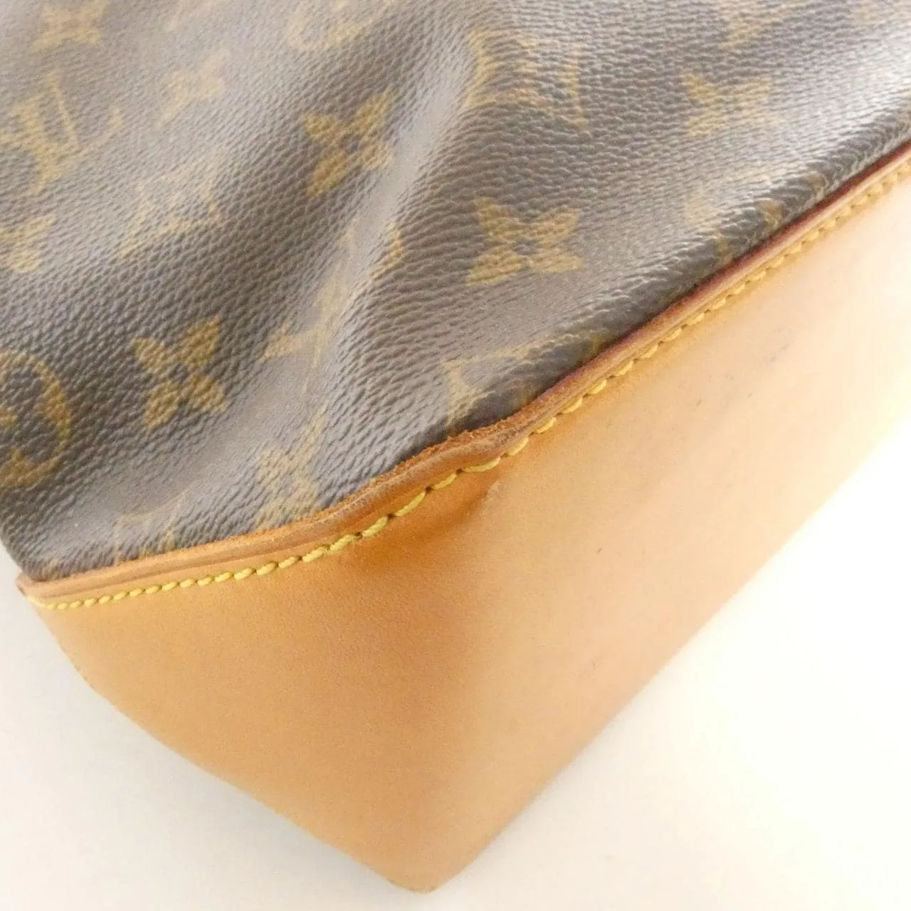 LOUIS VUITTON Caba Piano M51148 Handbag Monogram 黑色 Monogram 中古品B - 縮圖 2