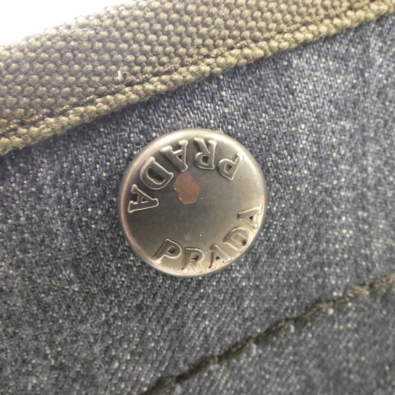 PRADA 1BG244 Bag Blue Rank A - Thumbnail 4