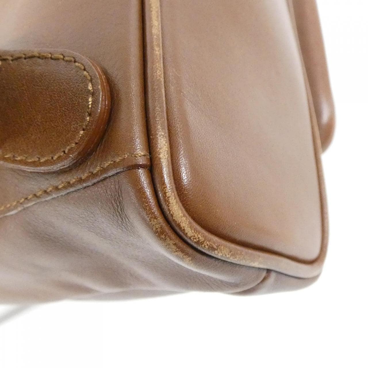 GUCCI 003 3444 Backpack Leather Brown Leather Rank B - Thumbnail 3