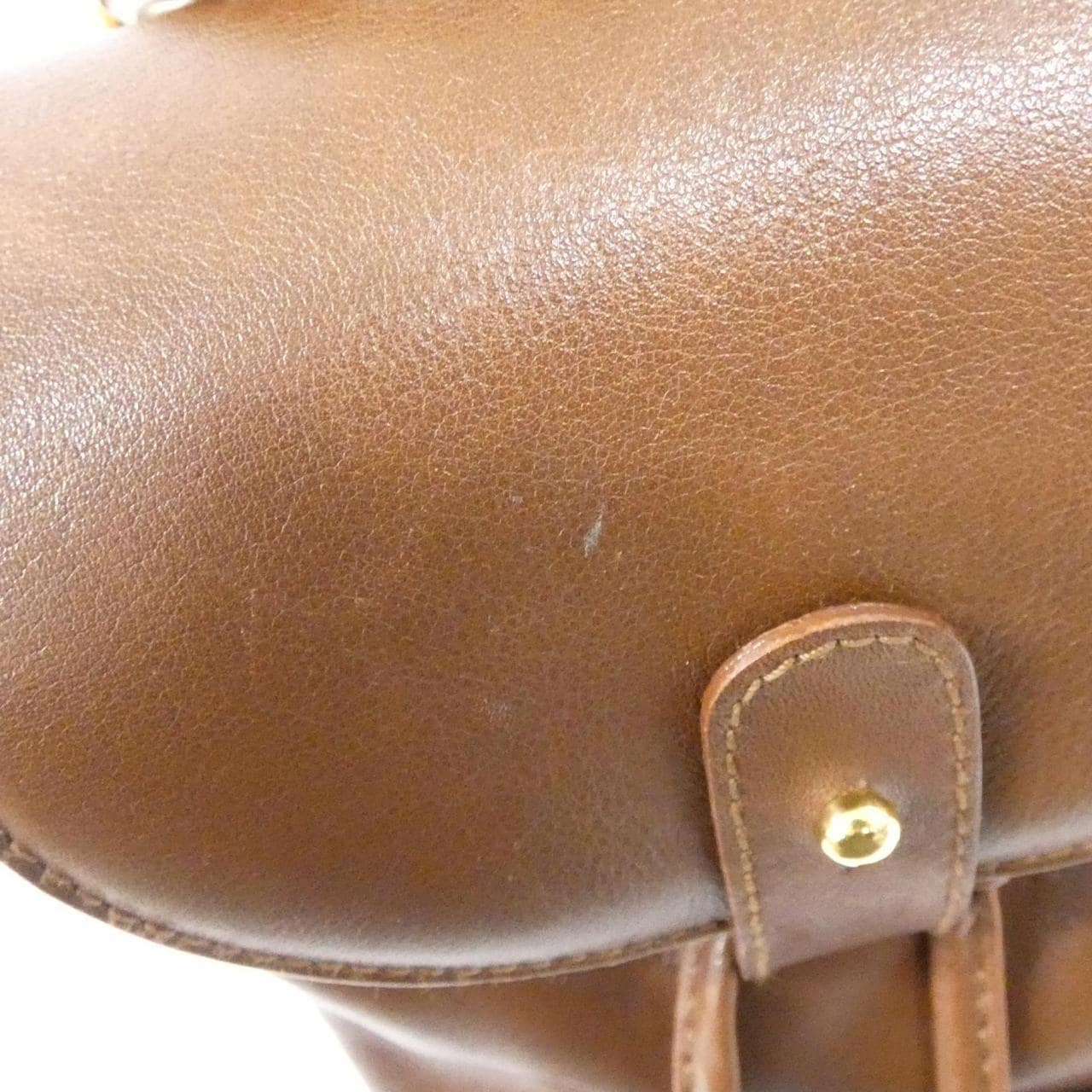 GUCCI 003 3444 Backpack Leather Brown Leather Rank B - Thumbnail 6