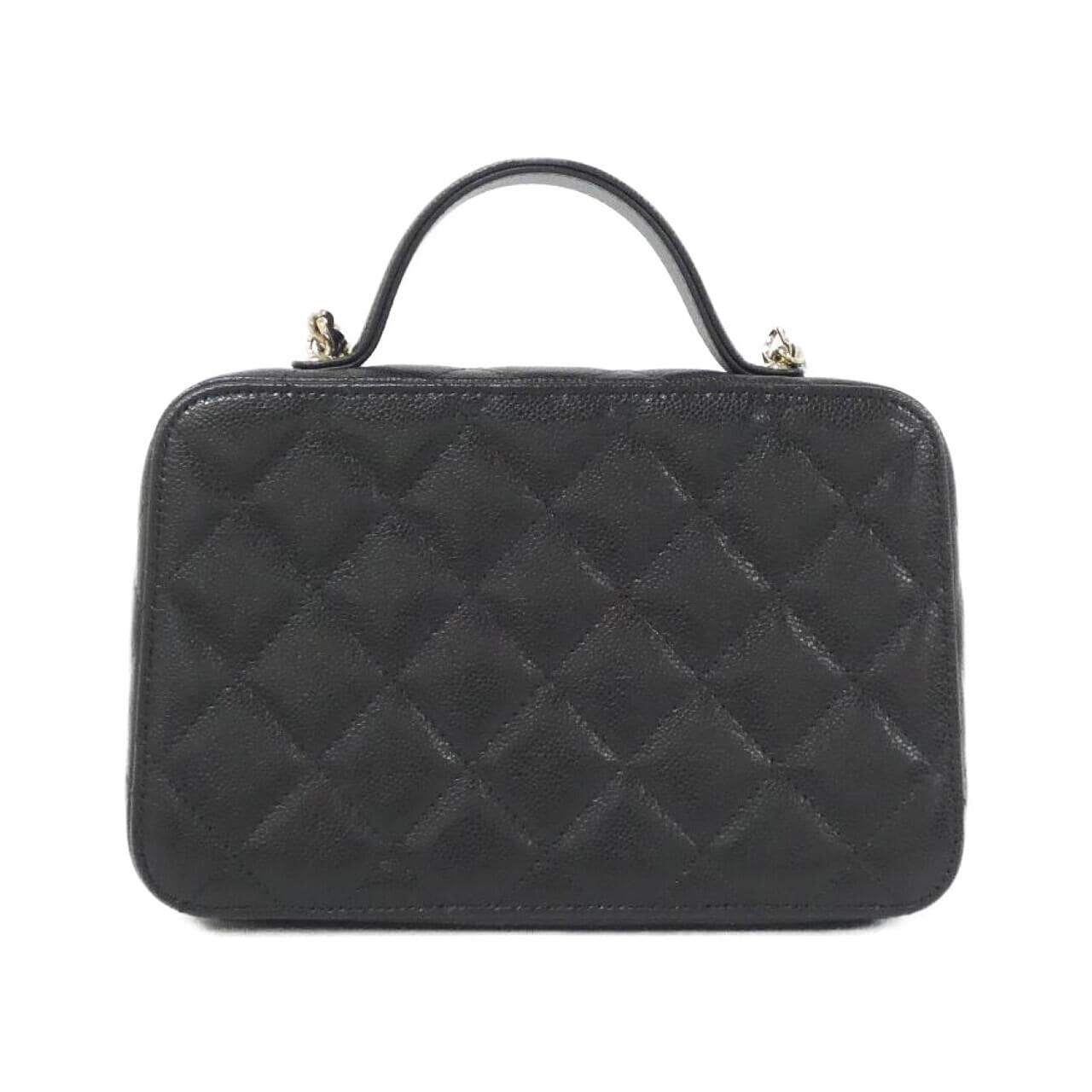 CHANEL AP4778 Handbag Grained Calfskin Black Grained Calfskin - Thumbnail 2