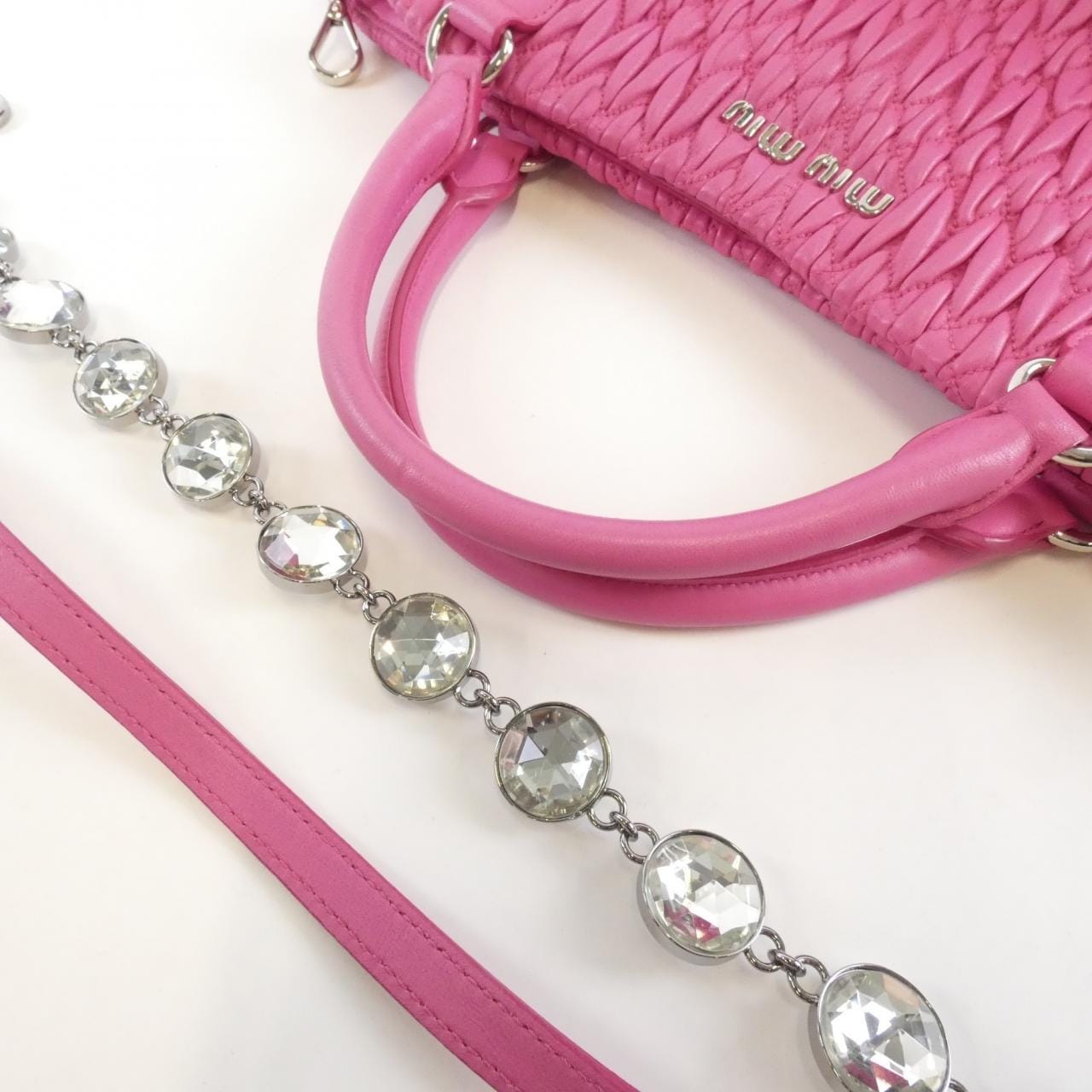 MIU MIU RN0896 Bag Black Rank A - Thumbnail 5