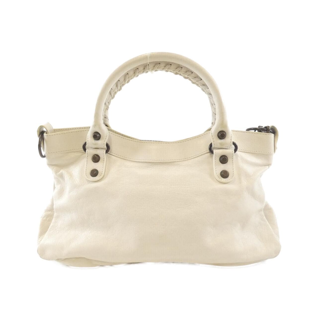 BALENCIAGA 103208 D94JT Bag Lambskin Black Lambskin - Thumbnail 2