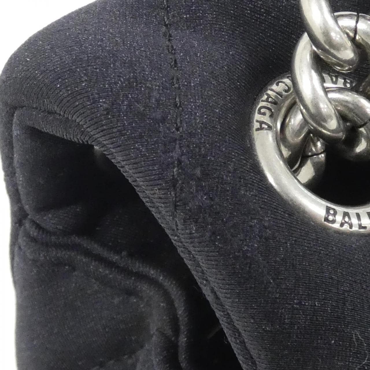 BALENCIAGA 782088 2AAZ4 Bag Nylon Black Nylon - Thumbnail 6