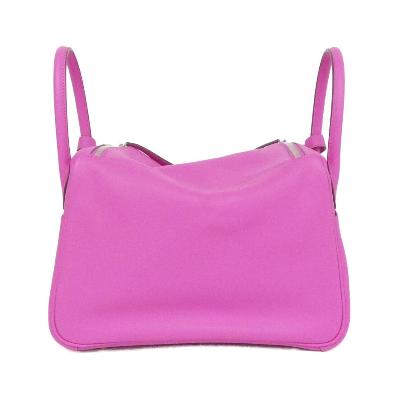 HERMES HERMÈS Lindy 076296CK Shoulder Bag Epsom Blue Epsom Leather Rank A - Thumbnail 2