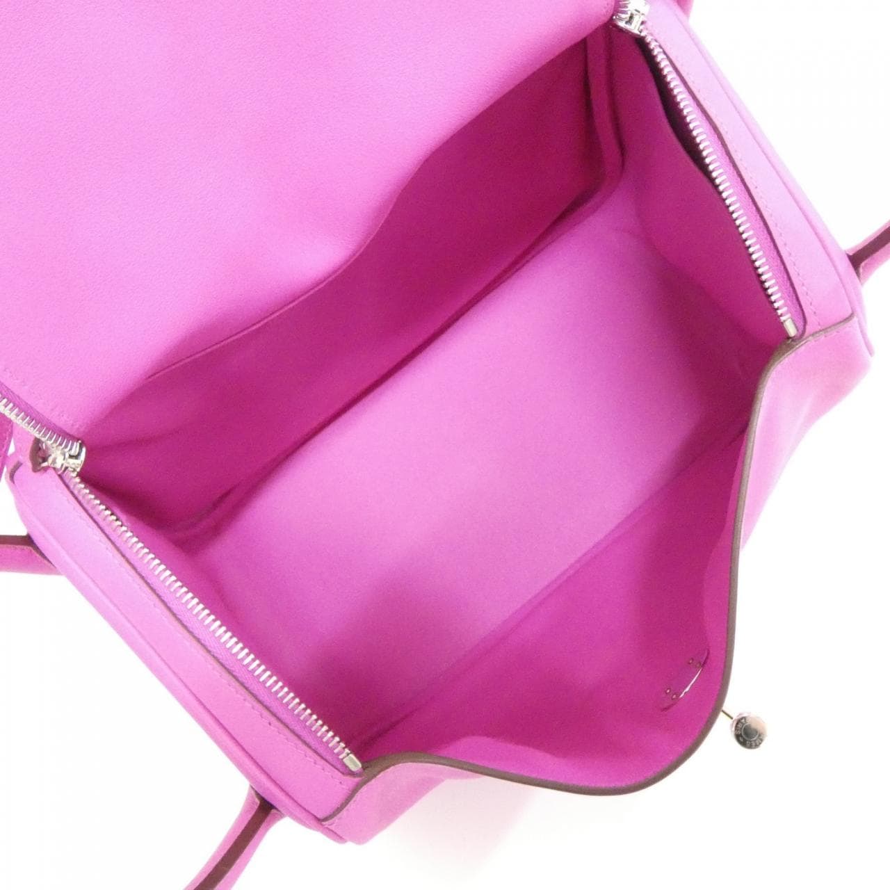 HERMES HERMÈS Lindy 076296CK Shoulder Bag Epsom Blue Epsom Leather Rank A - Thumbnail 7