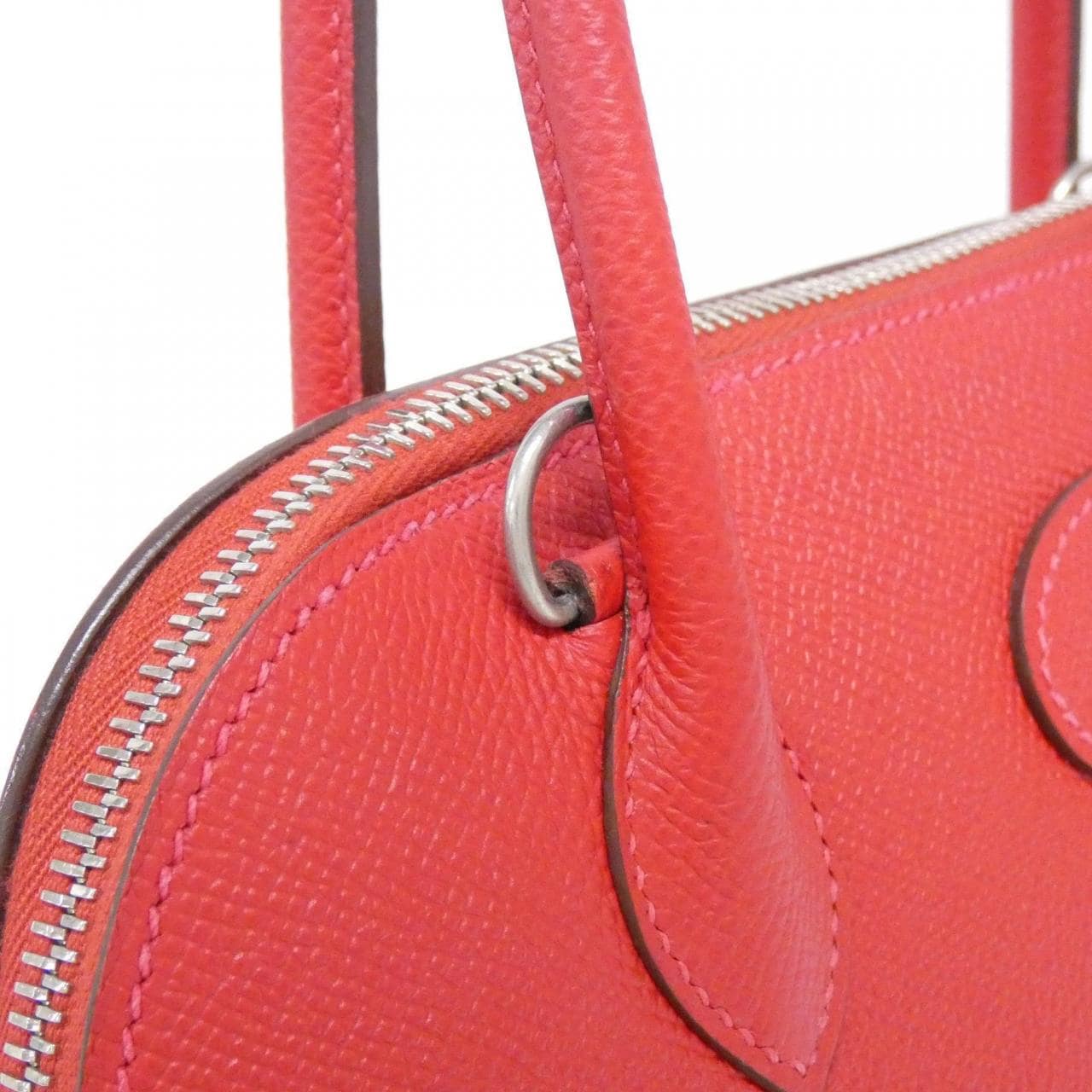HERMES HERMÈS Bolide 041693CK Bag Epsom Rouge Epsom Leather Rank A - Thumbnail 4