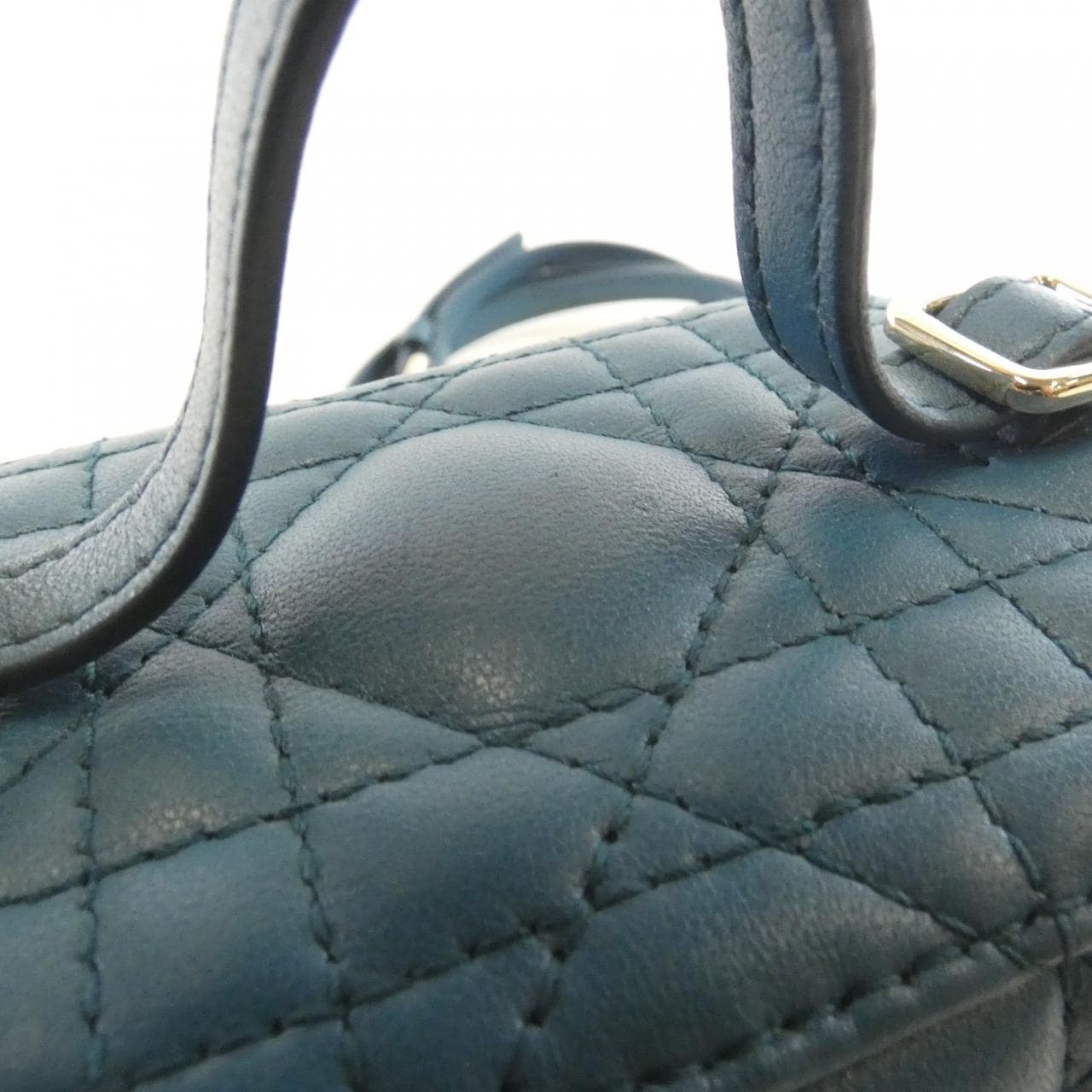 DIOR Lady Dior S0918ONMJ Bag Lambskin 黑色 羊皮 中古品A - 縮圖 4