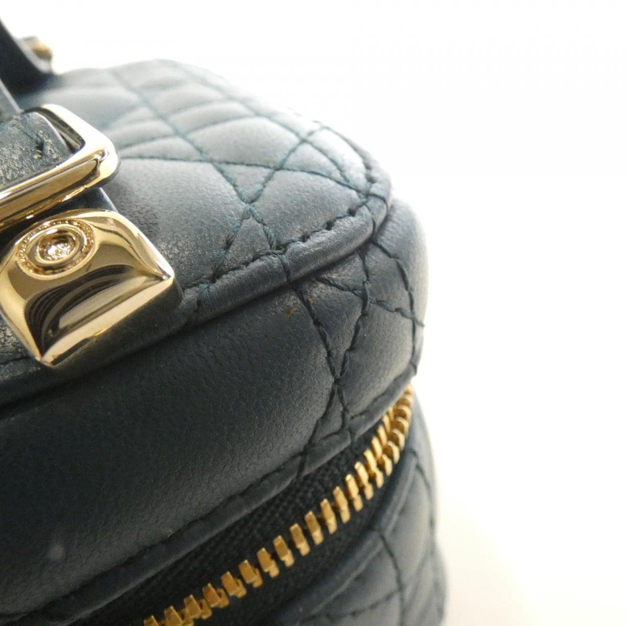 DIOR Lady Dior S0918ONMJ Bag Lambskin 黑色 羊皮 中古品A - 縮圖 5