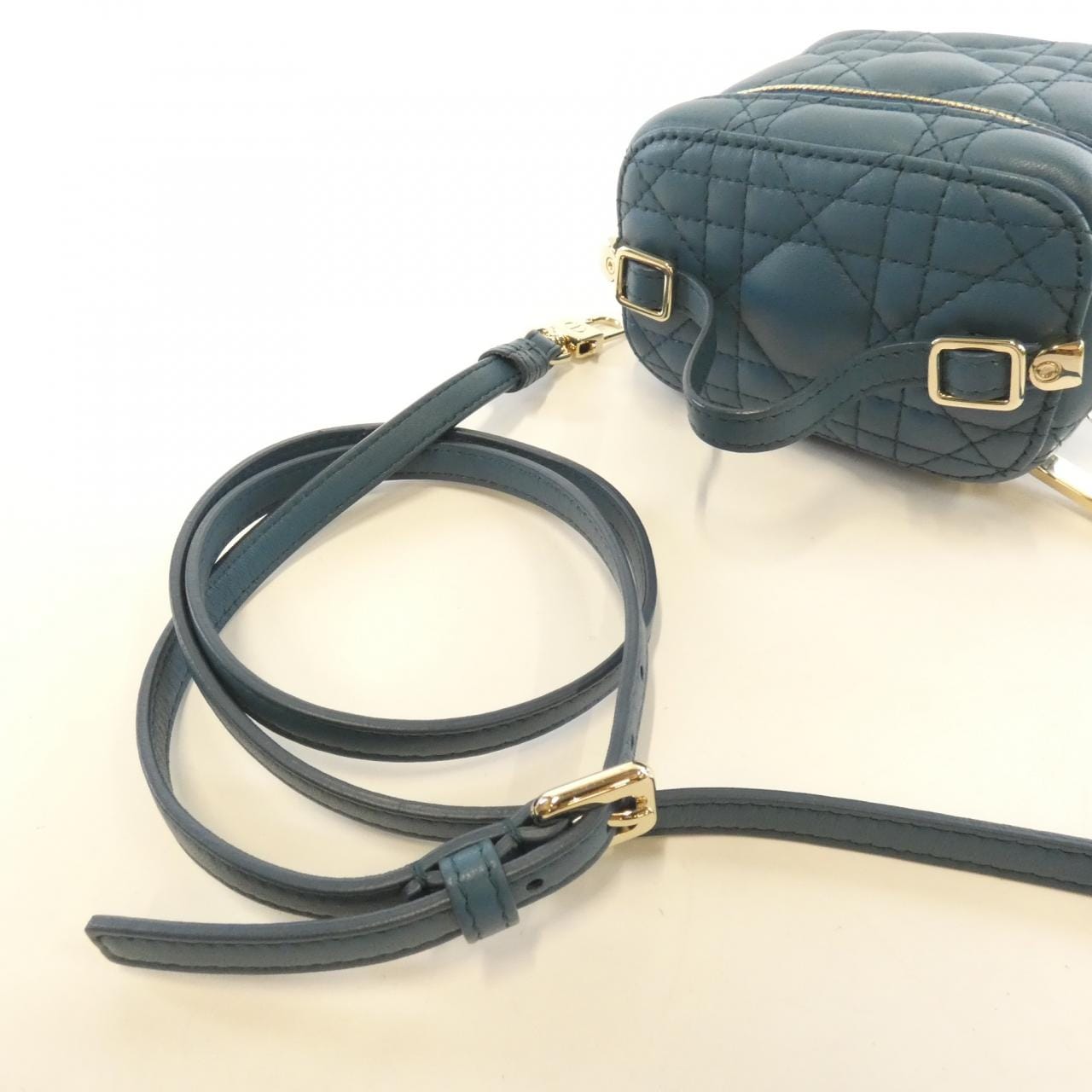 DIOR Lady Dior S0918ONMJ Bag Lambskin 黑色 羊皮 中古品A - 縮圖 6