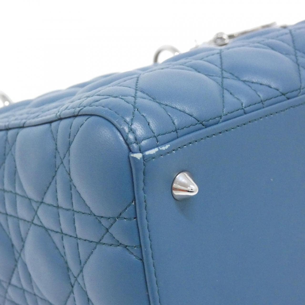 DIOR Lady Dior M0565OCEA Bag Lambskin Black Lambskin - Thumbnail 3