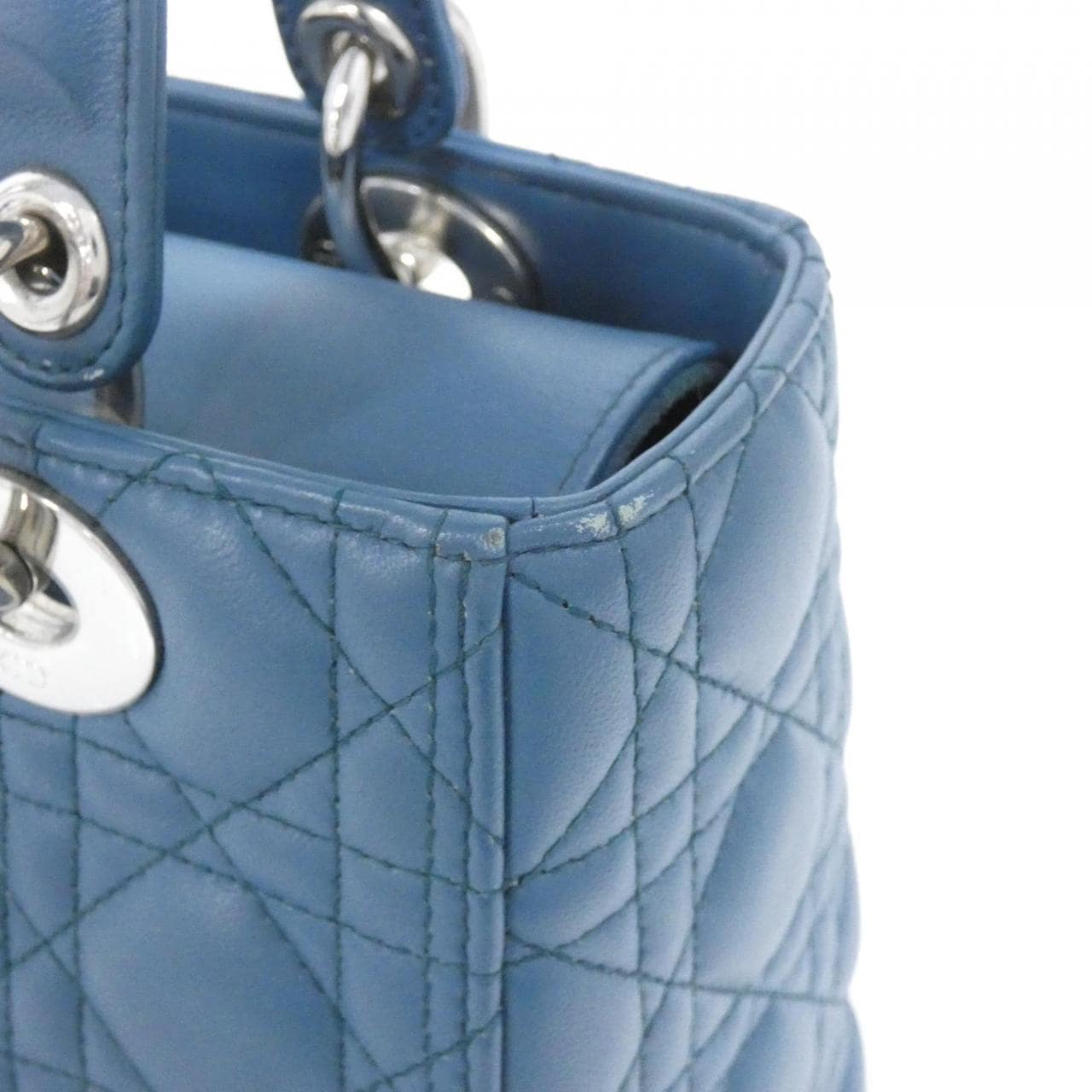 DIOR Lady Dior M0565OCEA Bag Lambskin Black Lambskin - Thumbnail 4