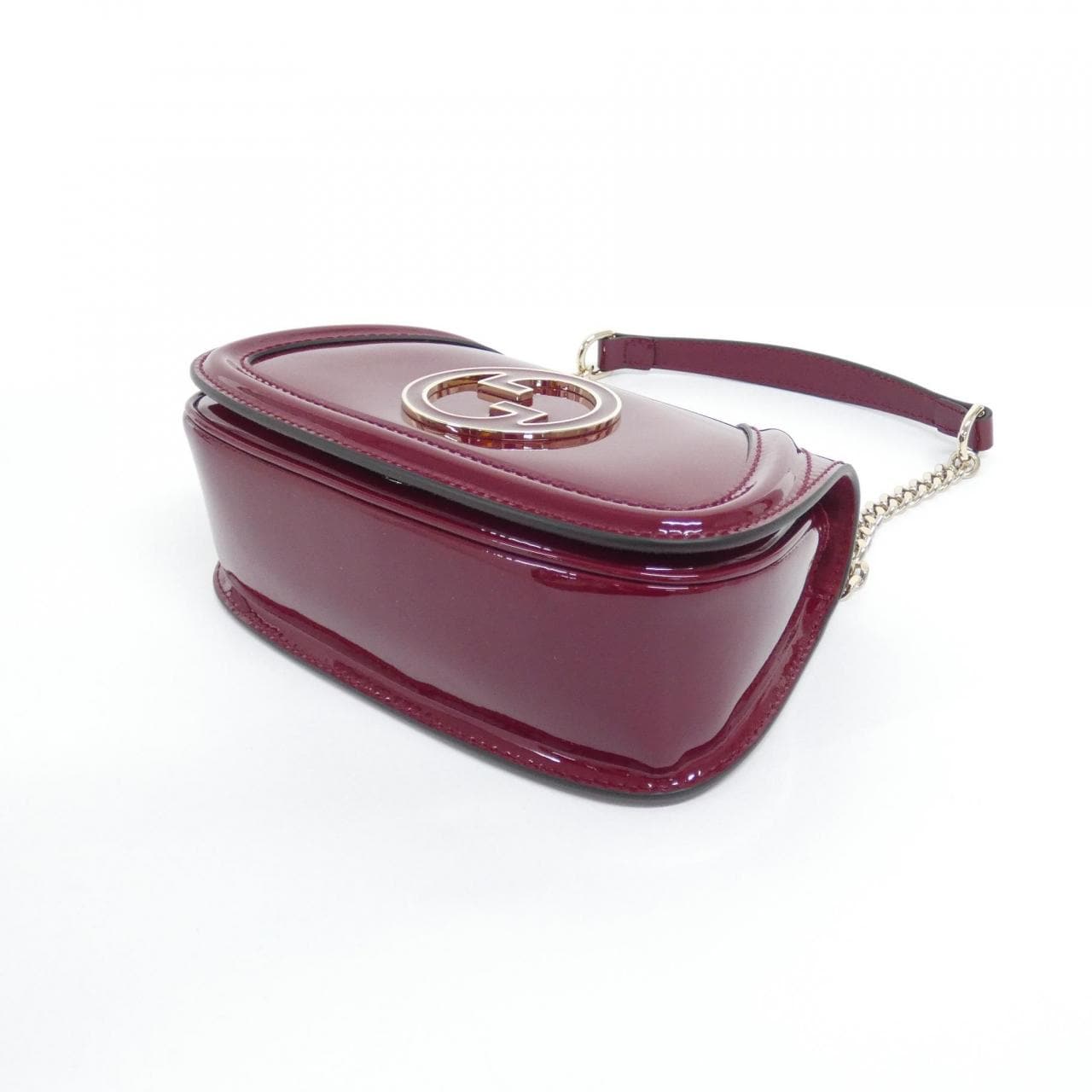 GUCCI 815711 1J7BZ Shoulder Bag Patent Leather Patent Leather - Thumbnail 3