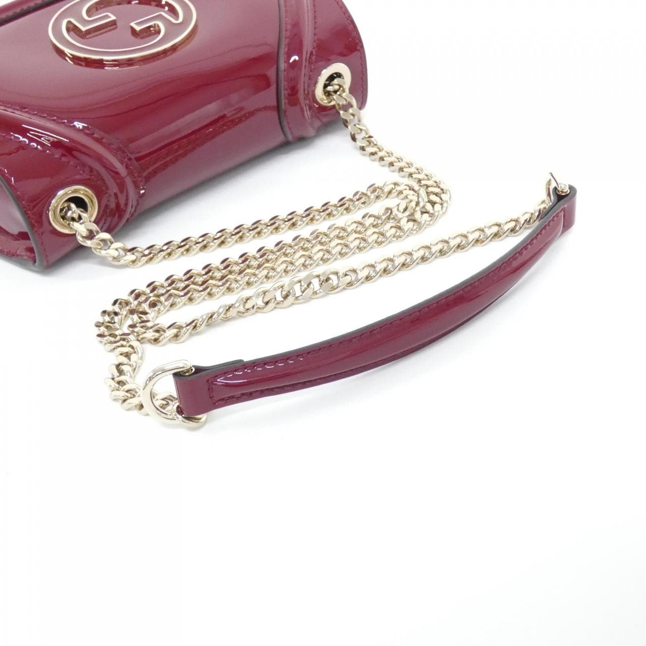 GUCCI 815711 1J7BZ Shoulder Bag Patent Leather Patent Leather - Thumbnail 4