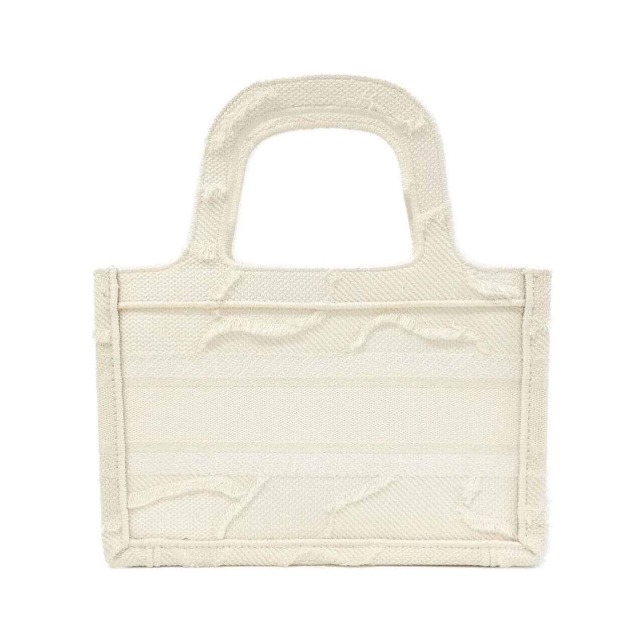 DIOR Book Tote S5475ZWAH Tote Canvas Black Canvas Rank A - Thumbnail 2