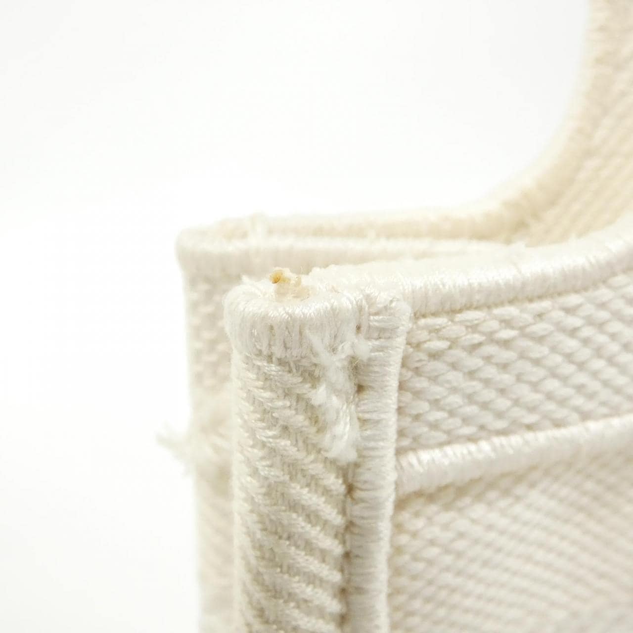 DIOR Book Tote S5475ZWAH Tote Canvas Black Canvas Rank A - Thumbnail 6