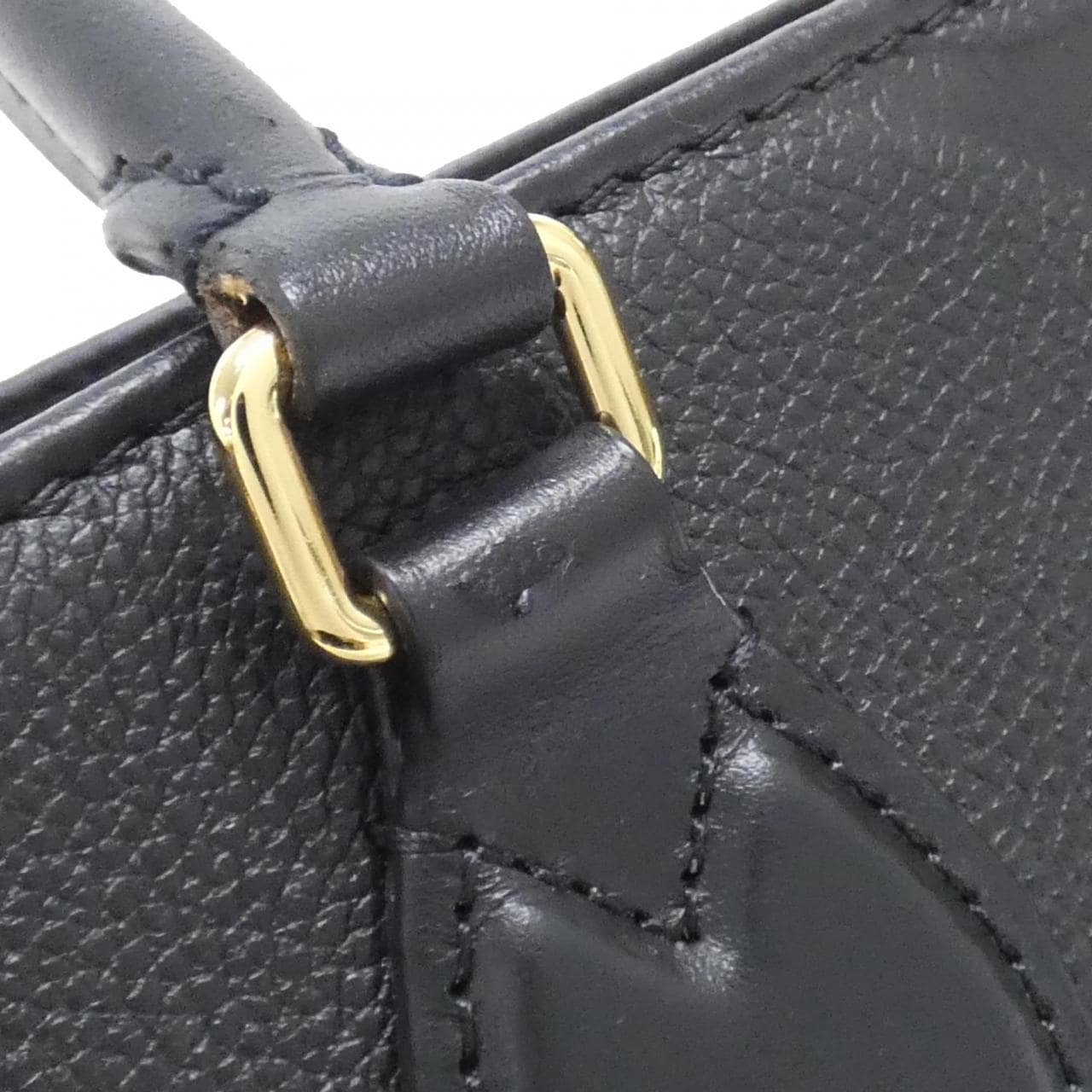 LOUIS VUITTON OnTheGo M45595 Bag Monogram 黑色 Monogram 中古品A - 縮圖 3