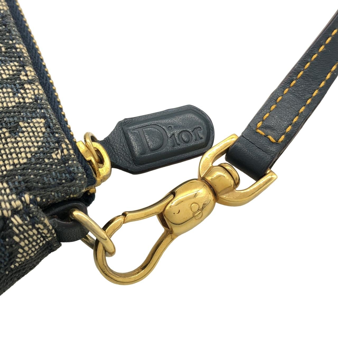 DIOR Lady D-Lite SLO44012 Shoulder Bag Canvas Blue Canvas - Thumbnail 6