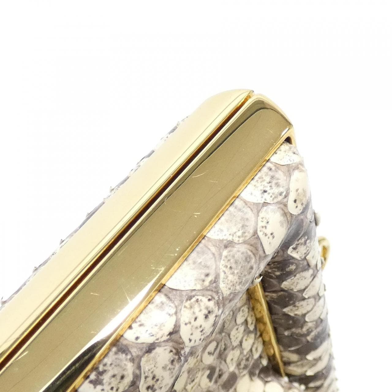 FENDI Fendi First 8BP129 AH97 Bag Python Black Python - Thumbnail 6