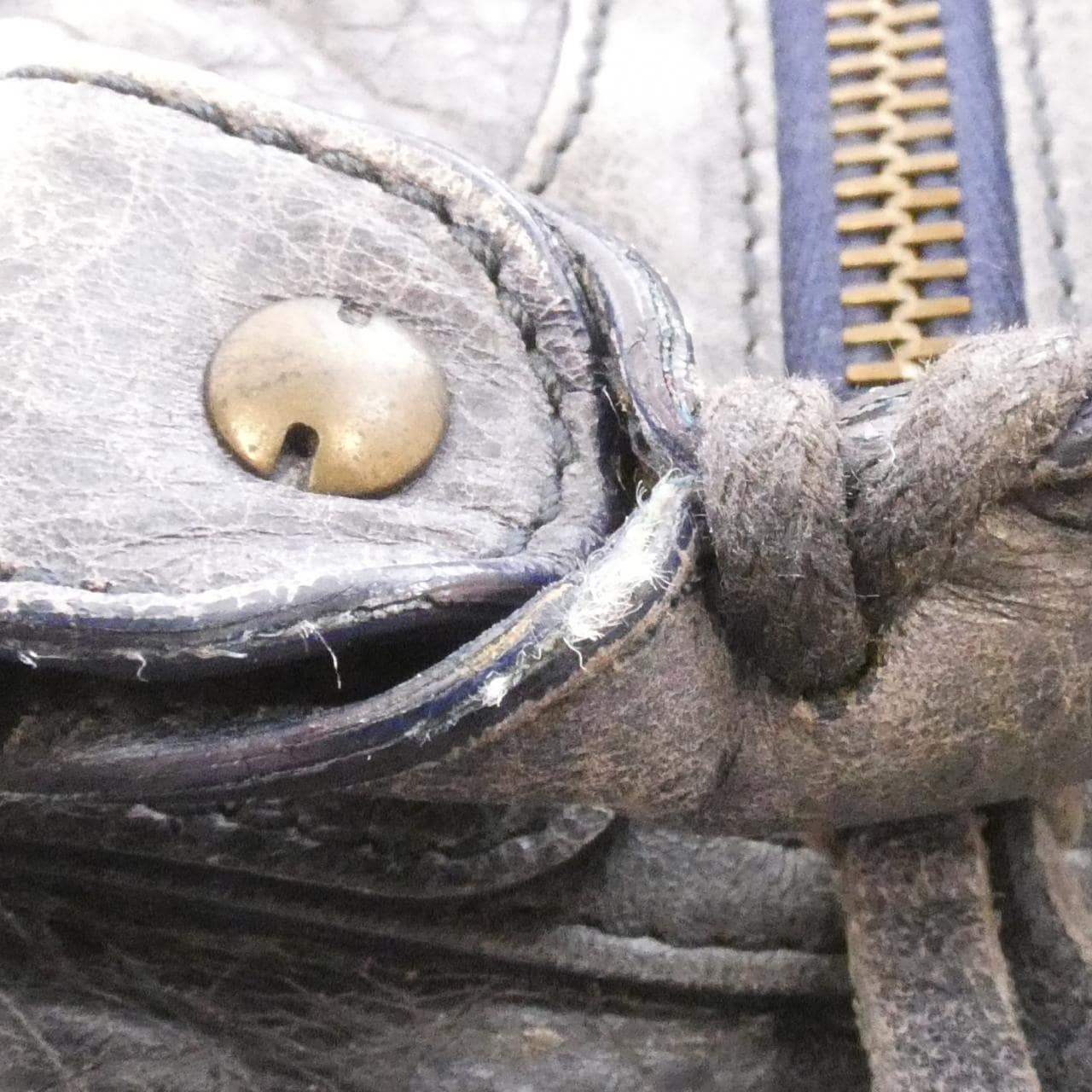 BALENCIAGA 103208 D94JT Bag Lambskin Black Lambskin - Thumbnail 7