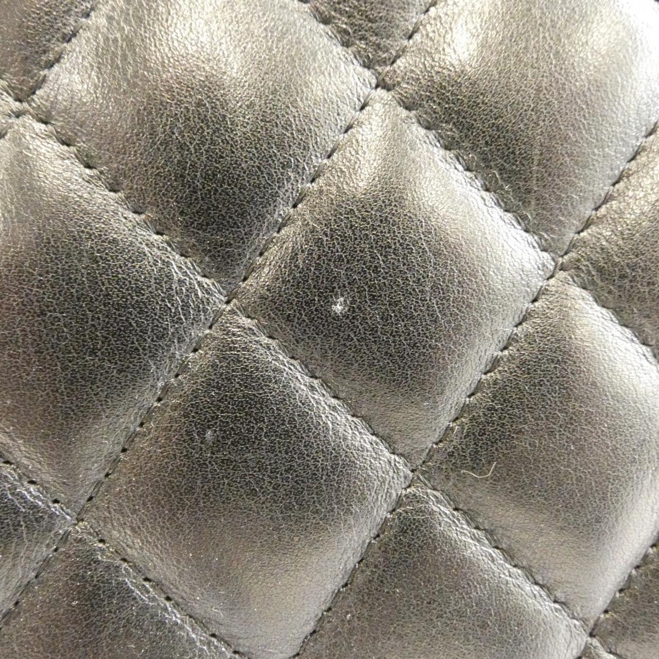 CHANEL Cambon 25169 Handbag Patent Leather Black Patent Leather - Thumbnail 4