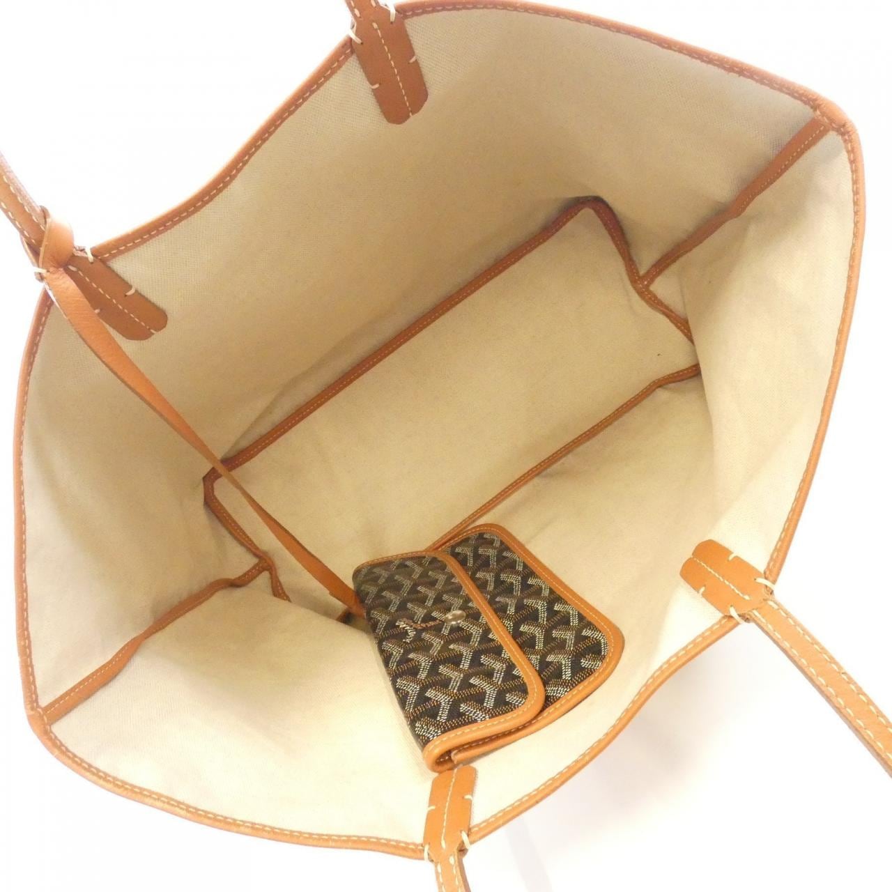 GOYARD Saint Louis AMA LOUIS PM Bag Canvas Black Canvas - Thumbnail 10