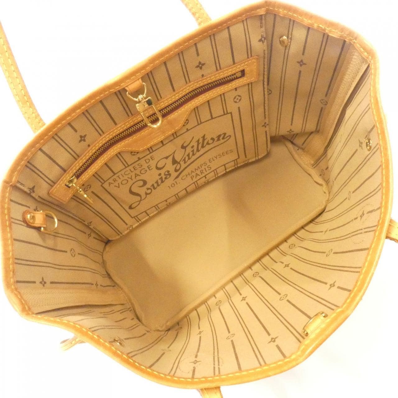 LOUIS VUITTON Neverfull M40155 Bag Monogram Black Monogram - Thumbnail 8