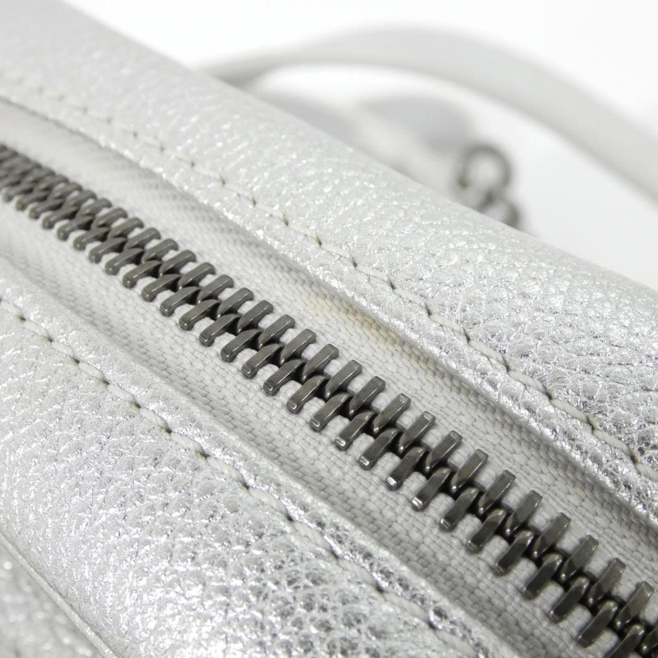 CHANEL Handbag 銀色 中古品A - 縮圖 6