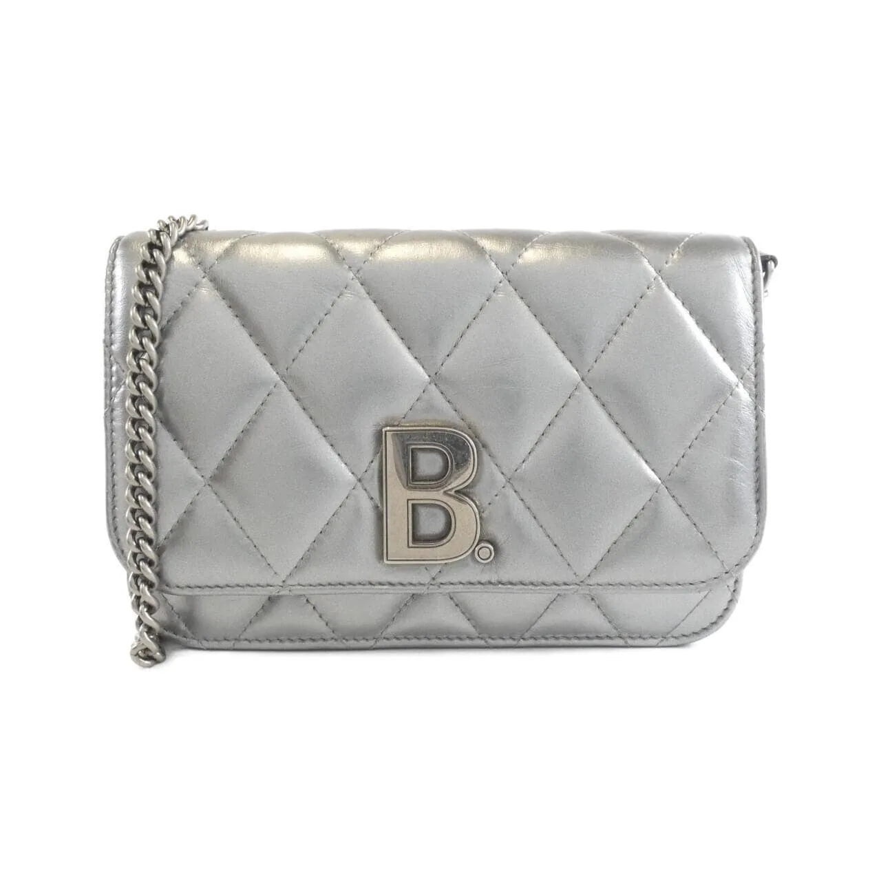 BALENCIAGA Hourglass 593615 IND3Y Wallet Leather