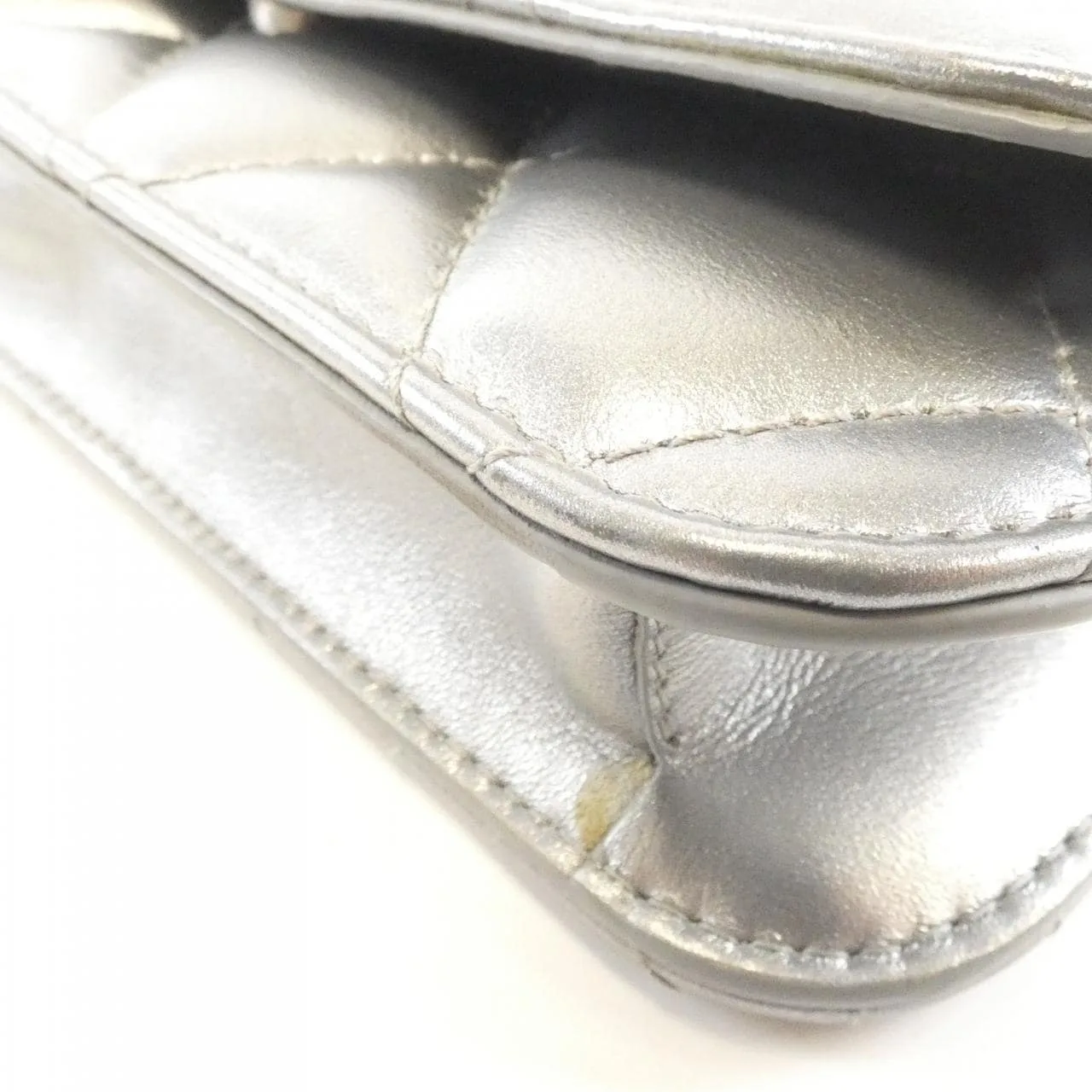 BALENCIAGA Hourglass 593615 IND3Y Wallet Leather 黑色 皮革 中古品B - 縮圖 3